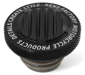 Ken�fs factory �P���Y�t�@�N�g���[ Next Level Finned Gas Cap HARLEY-DAVIDSON �n�[���[�_�r�b�h�\�� �K�\�����^���N�L���b�v �^���N�֘A �O��