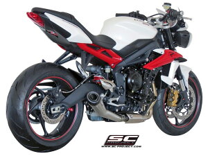 SC-PROJECT SCvWFNg RjbN XbvITCT[ STREET TRIPLE 675 R RX TRIUMPH gCAt XbvI}t[ }t[