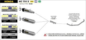 ARROW A[ RACE-TECH XbvI}t[ NC 700 S 750 X INTEGRA DCT D HONDA z_ }t[ TCT[ގFA~jE_[N
