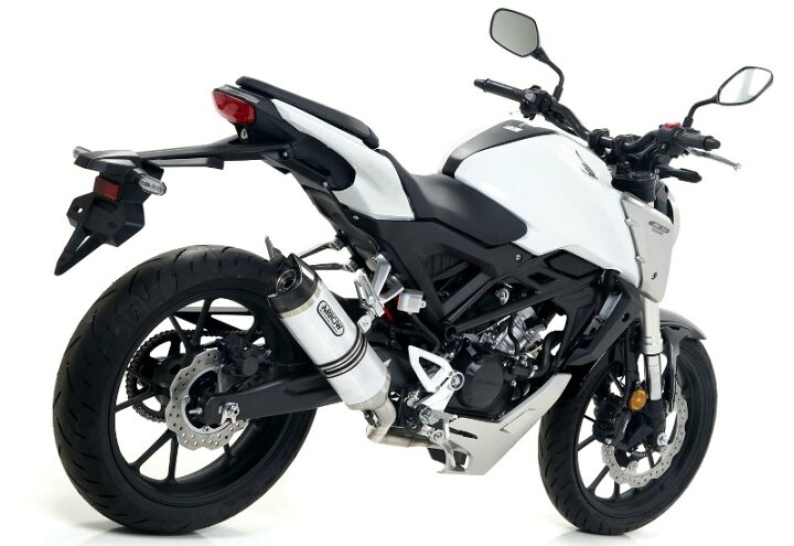 楽天市場】ARROW アロー THUNDER サイレンサー CB 125 R HONDA ホンダ 