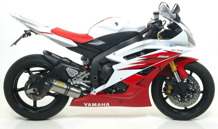 楽天市場】ARROW アロー THUNDER スリップオンマフラー YZF R6 YAMAHA 