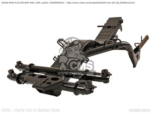 CMS �V�[�G���G�X (50200-MCW-D12) SET�CSEAT RAIL COM VFR800 6 AUSTRALIA ENGLAND EUROPEAN DIRECT SALES FRANCE / CMF IRELAND 8 TWO 9 MK MME TYPE 2 ENGLAN DMK 3 4 VFR800A CANADA ABS USA 5 HONDA �z���_ �T�u�t���[�� �t���[��