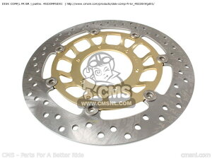 CMS V[GGX DISK COMPCL FR BR CB600F 2008 8 AUSTRALIA 9 / ABS ST 2010 A HORNET 2007 7 ENGLAND EUROPEAN DIRECT SALES TYPE 2 FRANCE CMF 25K SPAIN MKH 2SP 2009 CB600F3 CB600FA 2F 2011 B CBR600F HURRICANE REF SPC CBR600FA HONDA z_ u[