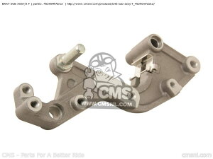 CMS �V�[�G���G�X BRKT SUB ASSY�CR F CBF1000A 2009 9 ENGLAND / ABS MKH EUROPEAN DIRECT SALES 2010 A CBF1000S 2007 7 FRANCE CMF IRELAND 2008 8 CBF1000T NSA700A AUSTRALIA REF KOREA MME MK DN01 HONDA �z���_ �L�����p�[�T�|�[�g�E�u���P�b