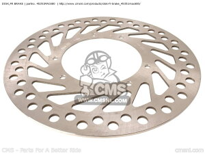CMS �V�[�G���G�X (45351-KZ4-J30) DISK�CFR BRAKE CR125R Y AUSTRALIA CANADA / CMF EUROPEAN DIRECT SALES NETHERLANDSCMF USA CR250R ELSINORE 2000 CR500R 2001 1 HONDA �z���_ �u���[�L�f�B�X�N���[�^�[ �u���[�L