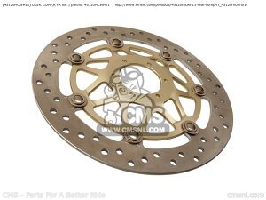 CMS �V�[�G���G�X (45120-MCW-H11) DISK COMP�CR FR BR VFR800 6 AUSTRALIA ENGLAND EUROPEAN DIRECT SALES FRANCE / CMF IRELAND 8 TWO 9 MK MME TYPE 2 ENGLAN DMK 3 4 INTERCEPTOR USA VFR800A ABS HONDA �z���_ �u���[�L�f�B�X�N���[�^�[ �u���[