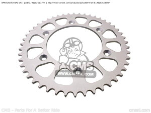 CMS �V�[�G���G�X SPROCKET�CFINAL DR CR250R 2002 2 AUSTRALIA CANADA EUROPEAN DIRECT SALES USA 2003 3 2005 5 2006 6 / CMF 2007 7 CRF250R A B CRF450R 2008 8 2009 9 2010 2011 HONDA �z���_ �~�b�V�����E�M�A �G���W���p�[�c �G���W��