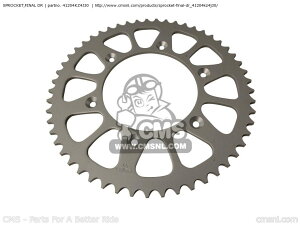 CMS �V�[�G���G�X SPROCKET�CFINAL DR CR125R 1 AUSTRALIA CANADA / CMF EUROPEAN DIRECT SALES USA 3 4 5 6 7 CRF250X 8 9 B TYPE 2 HONDA �z���_ �~�b�V�����E�M�A �G���W���p�[�c �G���W��
