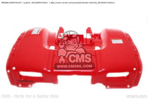 CMS V[GGX FENDERCREAR*R232* TRX400FW 2000 Y USA FOURTRAX AUSTRALIA / HOR CANADA EXCEPT CALIFORNIA 2001 1 2002 2 TRX450ES KPH REF MPH FOREMAN ES TRX450FE 2003 3 2004 4 TRX450FM TRX450S HONDA z_ AtF_[ tF_[