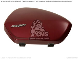 CMS �V�[�G���G�X (81230-MEW-D40ZD) LID ASSY�CR*R319M* NT700V 2006 6 AUSTRALIA ENGLAND EUROPEAN DIRECT SALES FRANCE / CMF 2007 7 MKH 2008 8 2010 A NT700VA DEAUVILLE ABS HONDA �z���_ ���̑��p�j�A�P�[�X�I�v�V�����E��C���i �ԑ�