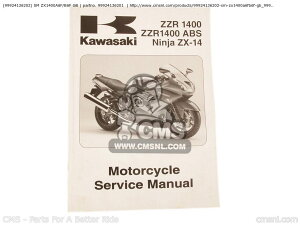 CMS �V�[�G���G�X (99924-1362-02) SM ZX1400A6F�^B6F GB ZX1400A6F NINJA ZX14 USA CALIFORNIA CANADA ZX1400A7F ZX1400A7FA KAWASAKI �J���T�L �T�[�r�X�}�j���A�� DVD�E���ЁE�J�^���O