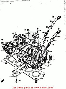 CMS �V�[�G���G�X (11141-47086-H17) GASKET�CCYLINDER HEAD GS550 1977 B USA E03 1978 C 1979 N GS550E SUZUKI �X�Y�L �G���W���K�X�P�b�g �G���W���p�[�c �G���W��