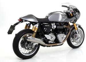 ARROW アロー PRO-RACING スリップオンマフラー SPEED TWIN 1200 THRUXTON R RS TRIUMPH トライアンフ マフラー サイレンサー材質:ステンレス