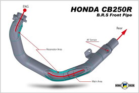 MORIWAKI ENGINEERING モリワキエンジニアリング B.R.S フロントパイプ CB250R HONDA ホンダ エキゾーストパイプ マフラー