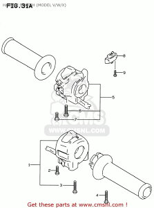 CMS �V�[�G���G�X (37400-26E31) SWITCH ASSEMBLY�CHANDLE�CLEFT GSF600S BANDIT 1996 T USA E03 1997 V 1998 W 1999 X SUZUKI �X�Y�L �n���h���X�C�b�`�E�X�C�b�`�{�b�N�X �n���h�����Ӄp�[�c �n���h��