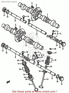 CMS V[GGX (1271134C01) CAMSHAFT GSF400 1991 M E02 E04 E16 E21 E22 E24 E25 E34 E53 1992 N E30 1993 P BANDIT USA E03 CALIFORNIA E33 SUZUKI XYL JVtg GWp[c GW