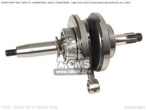 CMS �V�[�G���G�X CRANK SHAFT ASSY. (NON O.E. ALTERNATIVE) C90 CUB C ENGLAND / CSW E SSW G N P GREECE T C90CW R GENERAL EXPORT KPH HSQ V C90M F SEL C90ST MEXICO SS W X HONDA �z���_ �N�����N�V���t�g �G���W���p�[�c �G���W��