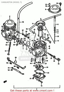 CMS V[GGX (13202-02DA1) CARBURETOR ASSYC RH GS500E 1989 K E01 E02 E04 E15 E16 E17 E21 E22 E24 E25 E34 E39 1990 L 1991 M 1992 N E18 E53 1993 P 1994 R E37 / P9 1995 S 1996 T 1997 V 1998 W 1999 X 2000 Y GS500ESK BRAZIL GS500EU GERMANY AUSTRALIA