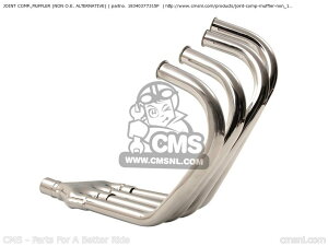 CMS �V�[�G���G�X JOINT COMP.�CMUFFLER (NON O.E. ALTERNATIVE) CB400F 1976 USA 1977 AUSTRALIA ENGLAND EUROPEAN DIRECT SALES FRANCE GENERAL EXPORT KPH MPH GERMANY SUPER SPORT 400 FOUR 1975 CB400FK0 SWEDEN CB400F1 CANADA CB400F2 HONDA �z���_ �}�t
