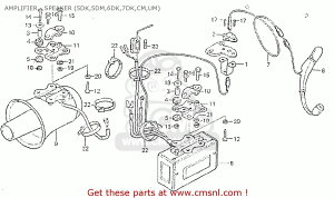 CMS V[GGX (88410374753) MICRORHONE ASSY. CB400P 1979 Z POLICE GENERAL EXPORT 1981 B 1982 C CB750P7 AUSTRALIA MELBOURNE CANADA TYPE 5 KPH MPH 6 7 CB750P7II HONDA z_ ̑CJIvVECi dq@