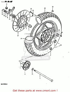 CMS �V�[�G���G�X (64680-45113) JOINT ASSEMBLY�CREAR HUB DRUM GS1000G 1980 T GENERAL EXPORT E01 USA E03 1981 X SUZUKI �X�Y�L ���̑��z�C�[���I�v�V�����E��C���i �z�C�[���֘A �����