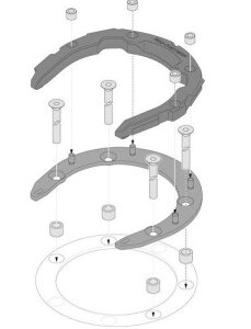 SW-MOTECH SWebN PRO^NO KAWASAKI JTL SUZUKI XYL YAMAHA }n obOE{bNXtXe[ ԑ̗pobOEP[X