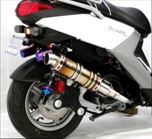 WirusWin ウイルズウィン アニバーサリーマフラー スポーツタイプ チタン仕様 BWS125ビーウィズ YAMAHA ヤマハ フルエキゾーストマフラー マフラー