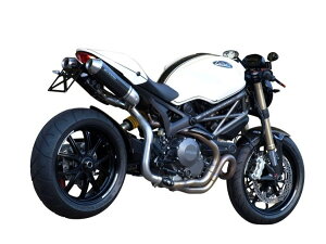 SPARK EXHAUST Xp[N }t[ ROUND XbvI}t[ 2{o nC}Egdl Monster 1100 EVO 11-13 DUCATI hDJeB