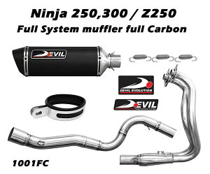 DEVIL EVOLUTION frG{[V tVXeJ[{}t[ D2.1C Ninja300 15 KAWASAKI JTL tGL][Xg}t[ }t[
