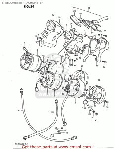 CMS �V�[�G���G�X (34210-45360) TACHOMETER GS1100GL 1982 Z USA E03 1983 D GS850GL SUZUKI �X�Y�L �^�R���[�^�[ ���[�^�[�E�C���W�P�[�^�[�֌W �d���n