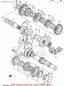 CMS �V�[�G���G�X (27600-19C00-112) CHAIN ASSEMBLY�CDRIVE GS750E 1983 D USA E03 GS750ES SUZUKI �X�Y�L ���̑��G���W���p�[�c�I�v�V�����E��C���i �G���W���p�[�c �G���W��
