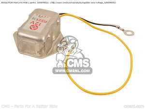 CMS �V�[�G���G�X REGULATOR ASSY�CVOLTAGE GS550 1977 B USA E03 1978 C 1979 N GS550E SUZUKI �X�Y�L ���M�����[�^�[�E���N�`�t�@�C�� �d���n