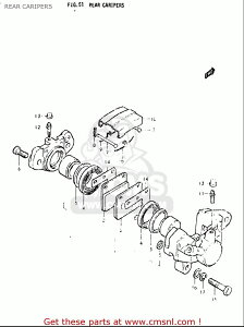 CMS �V�[�G���G�X CALIPER ASSY�CRR GS1000L 1979 N USA E03 GS1000S GS1100S 1983 D GS550L GS750L SUZUKI �X�Y�L �L�����p�[ �u���[�L