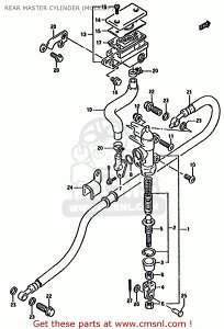 CMS �V�[�G���G�X CYLINDER ASSY�CRR MASTER GSF400 1991 M E02 E04 E16 E21 E22 E24 E25 E34 E53 1992 N E30 1993 P BANDIT USA E03 CALIFORNIA E33 SUZUKI �X�Y�L �u���[�L�}�X�^�[�V�����_�[ �u���[�L