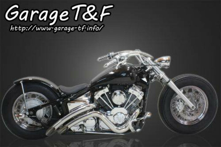 楽天市場】Garage T&F ガレージ ベントマフラー タイプ2 ドラッグ 