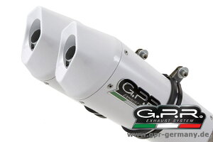GPR W[s[A[ ALBUS CERAMIC yAoX Z~bNz (YAMAHA YZF R1 1000 2009-10 SLIP ON DOUBLE MUFFLER EXHAUST) XbvI}t[ YZF-R1 YAMAHA }n }t[