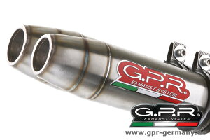GPR W[s[A[ DEEP TONE STAINLESS STEEL yfB[vg[ XeXX`[z (SUZUKI GSX-R 1000 K9 2009-11 SLIP ON DOUBLE MUFFLER EXHAUST) XbvI}t[ GSX-R1000 SUZUKI XYL }t[