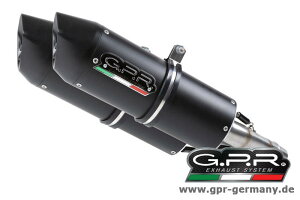 GPR W[s[A[ FURORE NERO ITALIA (YAMAHA YZF R1 1000 2009-10 SLIP ON DOUBLE MUFFLER EXHAUST) XbvI}t[ YZF-R1 YAMAHA }n }t[