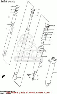 CMS �V�[�G���G�X TUBE�COUTER�CR GS500 2001 K1 USA E03 2002 K2 GS500F 2004 K4 2005 K5 2006 K6 SUZUKI �X�Y�L ���̑��t�����g�t�H�[�N�I�v�V�����E��C���i �T�X�y���V���� �����