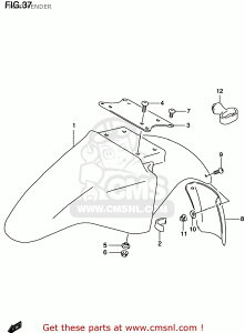 CMS �V�[�G���G�X (5311101D12163) FENDER�CFRONT GS500E 1997 V USA E03 1998 W 1999 X 2000 Y SUZUKI �X�Y�L �t�����g�t�F���_�[ �t�F���_�[�֘A �O��
