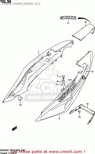 CMS �V�[�G���G�X COVER�CFRAME�CL(BLUE) GS500 2001 K1 USA E03 2002 K2 SUZUKI �X�Y�L �V�[�g�J�E���E�e�[���J�E�� �J�E���֘A �O��