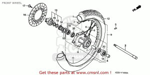 CMS �V�[�G���G�X DISK FR BRAKE CA125 REBEL 1997 V AUSTRIA / KPH BELGIUM ENGLAND MKH EUROPEAN DIRECT SALES FRANCE CMF GERMANY SL SWITZERLAND 1998 W 1999 X HONDA �z���_ �u���[�L�f�B�X�N���[�^�[ �u���[�L