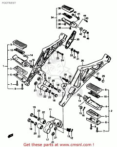 CMS �V�[�G���G�X FOOTREST ASSY�CFR�CR GS1150 1984 E USA E03 1985 F 1986 G GS1150EF GS1150EF2 GS1150EG GS1150ES3 GS1150ESE GS1150ESF GS1150ESG SUZUKI �X�Y�L �t�b�g�y�O �X�e�b�v �����