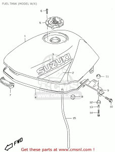 CMS �V�[�G���G�X (44100-01DN0-1LF) TANK ASSEMBLY�CFUEL GS500E 1997 V E02 E04 E22 E24 E25 E34 E37 1998 W E18 1999 X 2000 Y GS500EU E39 SUZUKI �X�Y�L �K�\�����^���N �^���N�֘A �O��
