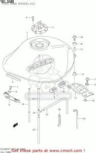 CMS �V�[�G���G�X TANK ASSY�CFUEL(RED) GSF600S BANDIT 2000 Y USA E03 2001 K1 2002 K2 2003 K3 SUZUKI �X�Y�L �K�\�����^���N �^���N�֘A �O��