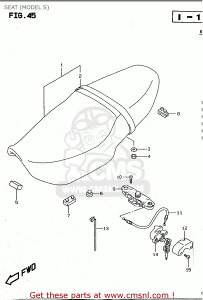 CMS V[GGX (4510026E01P21) SEAT ASSEMBLY GSF600 1995 S E02 E04 E18 E22 E25 E34 1996 T E17 1997 V / P37 1998 W 1999 X GSF600S E24 GSF600S1998 GSF600SU GERMANY SUZUKI XYL V[g V[g֘A O