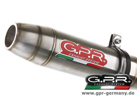 GPR ジーピーアール GPR DEEP TONE STAINLESS (YAMAHA MT 125 2014-15 COMPLETE SYSTEM EXHAUST WITH KAT) フルエキゾーストマフラー MT-125