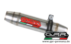 GPR W[s[A[ DEEP TONE STAINLESS STEEL yfB[vg[ XeXX`[z (TRIUMPH DAYTONA 675 2009-12 SLIP ON EXHAUST MUFFLER WITH KAT) XbvI}t[ DAYTONA675 TRIUMPH gCAt }t[