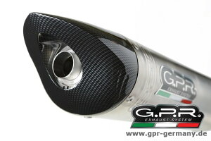 GPR W[s[A[ TIBURON TITAN (TRIUMPH DAYTONA 675 2006-08 SLIP ON EXHAUST MUFFLER) XbvI}t[ DAYTONA675 TRIUMPH gCAt }t[