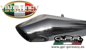 GPR W[s[A[ VINTALOGY (MALAGUTI SPIDERMAX 500 GT 2004-11 SLIP ON EXHAUST MUFFLER) XbvI}t[ MALAGUTI }O[eB }t[